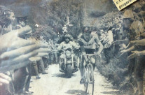 1968 – Lino Farisato sul Nevegal dove staccò Rudi Altig e tutti gli altri