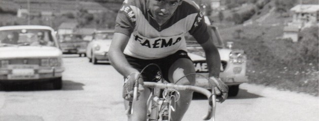 Lino Farisato vincitore tappa Falcade-Pontedilegno al Giro d’Italia nel 1968