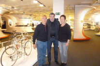 Lino Farisato alla mostra di Eddy Merckx 2015
