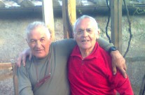 Lino Farisato in visita a Roberto Ballini